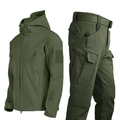 Conjunto Militar Comander [BLINDADO CONTRA O FRIO] Floresca Verde P - 50/60kg 