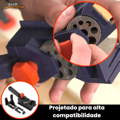 Gabarito de Perfuração Ajustável-MaxPrecision® Floresca 