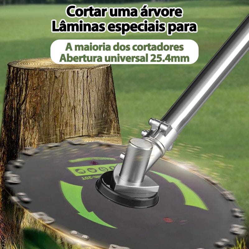 Lâmina para Roçadeira GreenCut [ULTRA RESISTENTE] Lamina para Roçadeira Motossera Floresca 