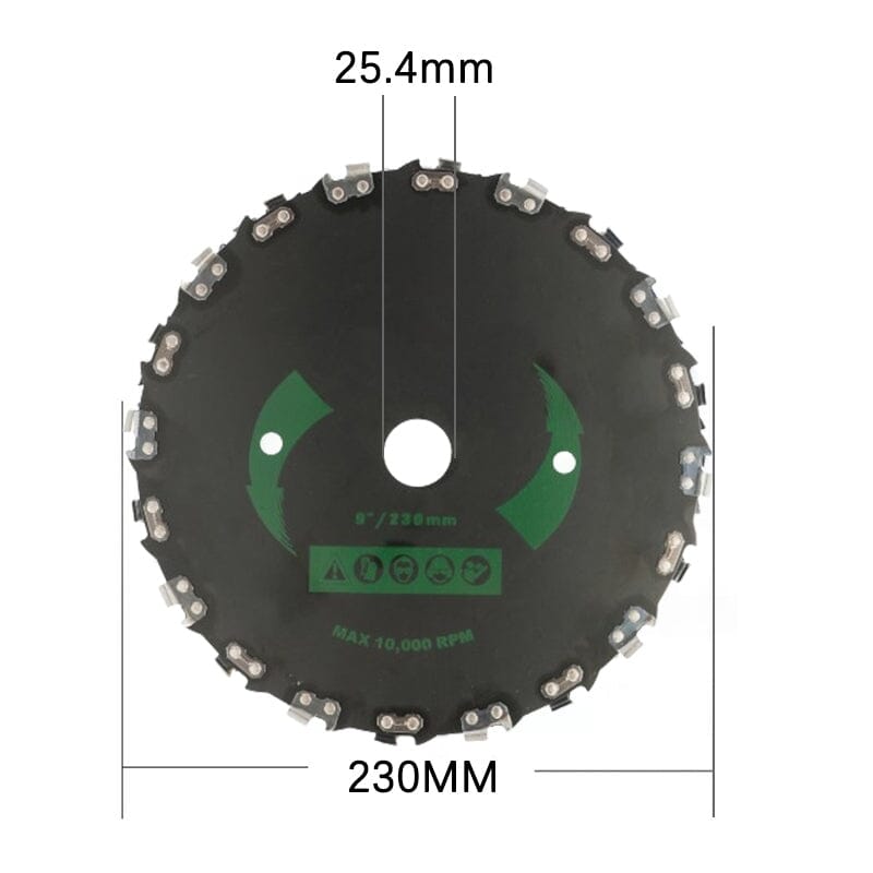 Lâmina para Roçadeira GreenCut [ULTRA RESISTENTE] Lamina para Roçadeira Motossera Floresca 