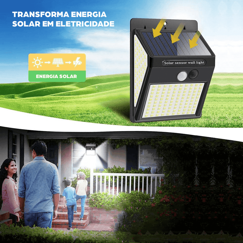 LUZ LED - À prova d 'água com sensor de movimento movido a energia solar! LUZ LED - À prova d 'água com sensor de movimento movido a energia solar! Floresca 