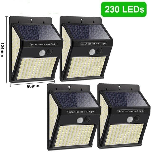 LUZ LED - À prova d 'água com sensor de movimento movido a energia solar! LUZ LED - À prova d 'água com sensor de movimento movido a energia solar! Floresca Promoção 230 LED - kit 4 Unidades 