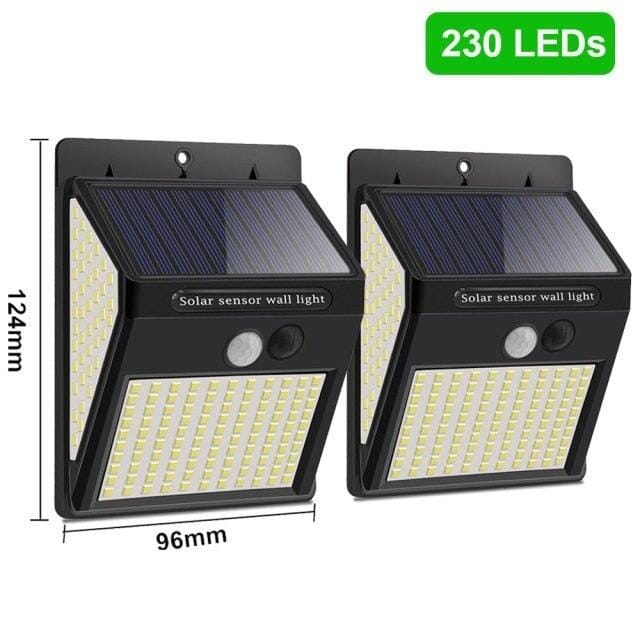 LUZ LED - À prova d 'água com sensor de movimento movido a energia solar! LUZ LED - À prova d 'água com sensor de movimento movido a energia solar! Floresca Promoção 230 LED - kit 2 Unidades 