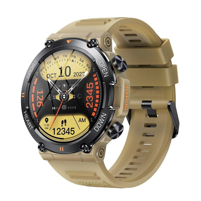 SmartWatch Militar MD56 Vitrine Floresca Khaki 