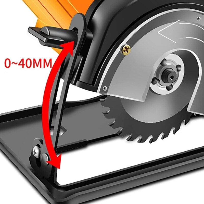 Suporte Adaptador Angular Base Guia Esmerilhadeira Lixadeira 115mm/125mm - Frete Grátis Floresca 