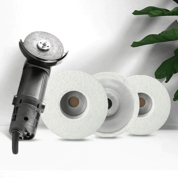 Kit de Discos de Polimento em Feltro de Lã Premium - Wendt Floresca 1 unidade: 87 