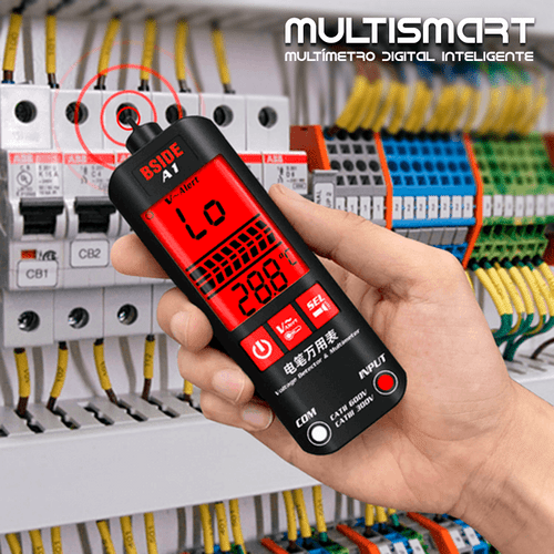 Multímetro Digital Profissional Inteligente - MultiSmart Floresca 