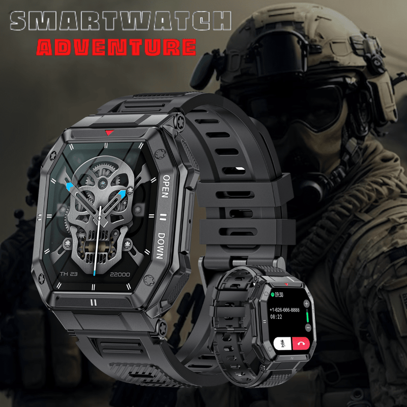 Smartwatch Militar Adventure Floresca 