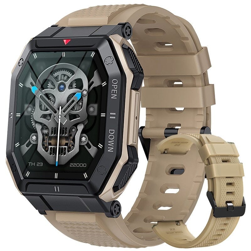 Smartwatch Militar Adventure Floresca Bege 