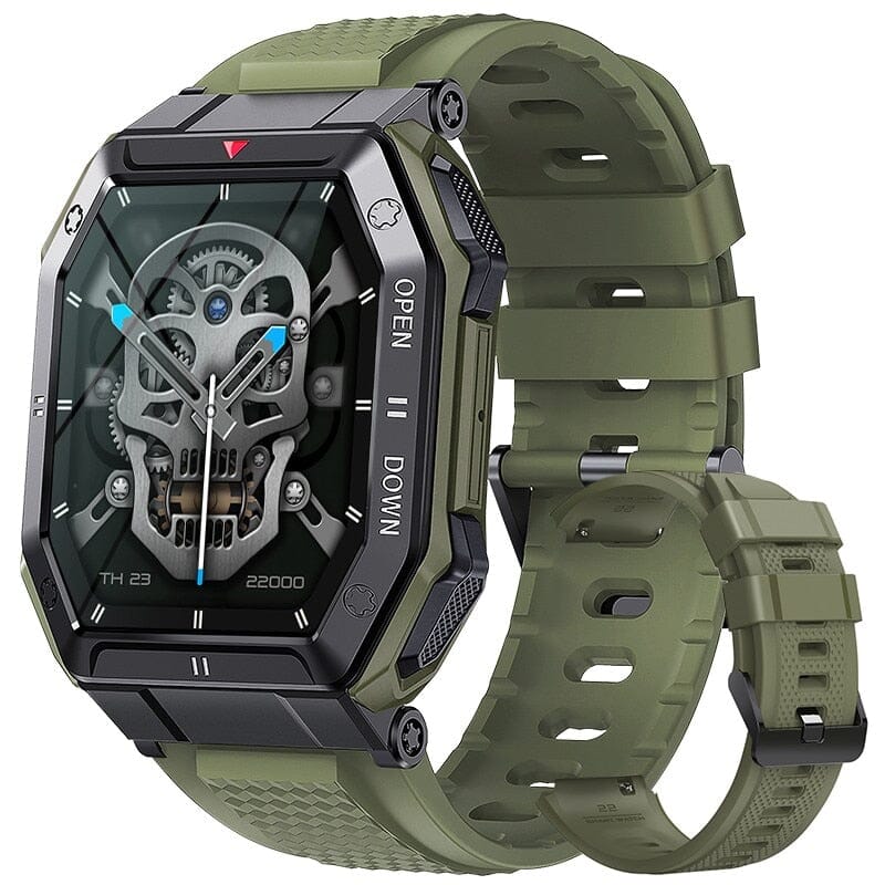 Smartwatch Militar Adventure Floresca Verde 